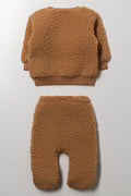 2 Pack Sherpa Set Lion Brown (3)
