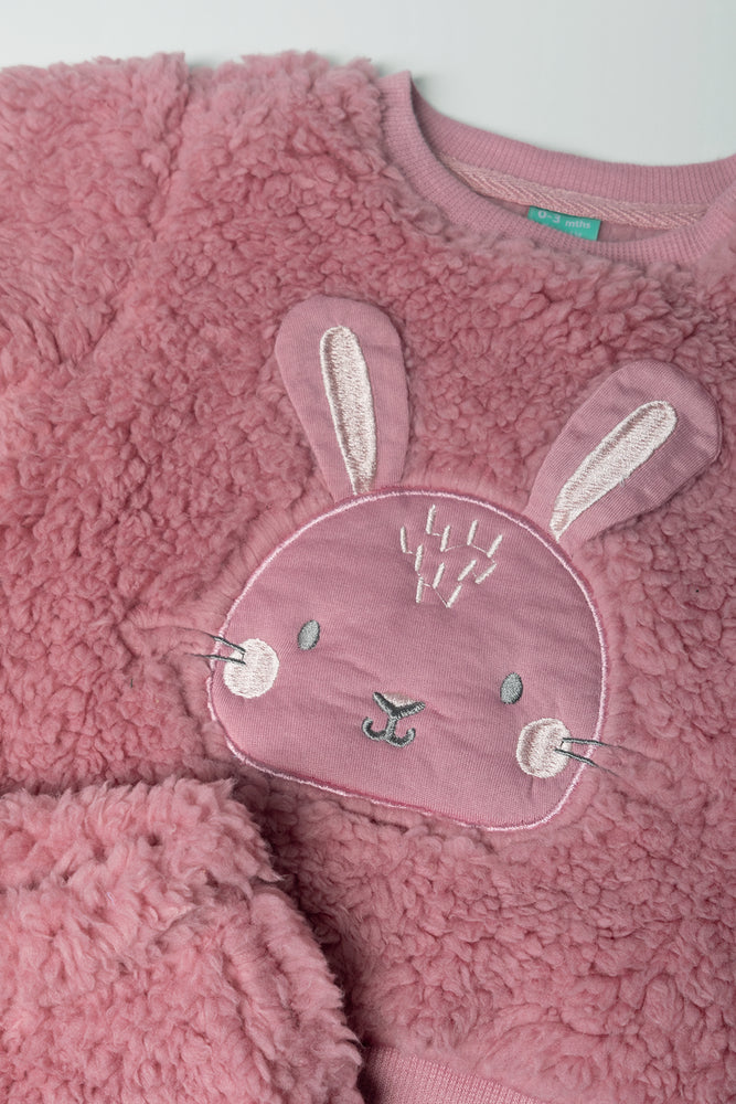2  Piece Sherpa Bunny Set (1)