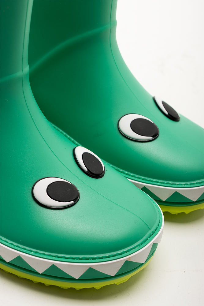 Dino Rainboots Green (2)