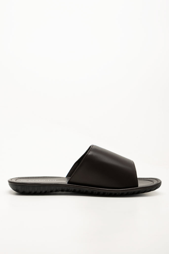 Velcro Mule Sandals Brown