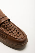 Woven Loafers Tan (2)
