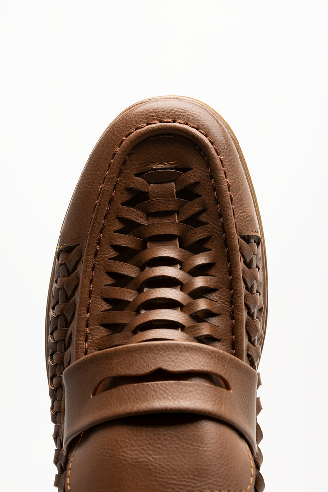 Woven Loafers Tan (4)