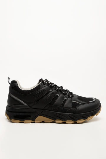 Sporty Outdoor Trainers Black