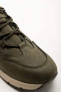 Stitch Detail Trainers Green (2)