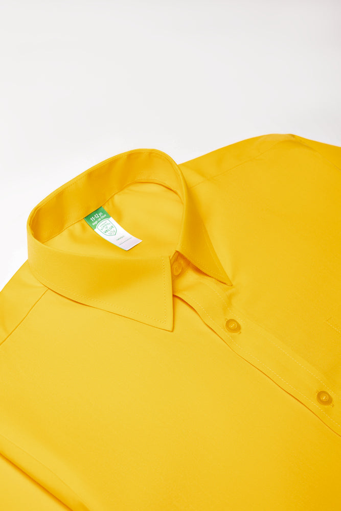 Gold Long Sleeve Button Shirt (1)