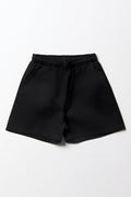 Black Unisex Sports Shorts