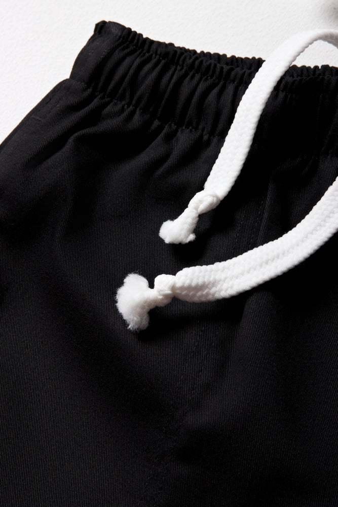 Black Unisex Sports Shorts (1)