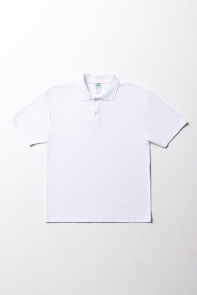 Classic White Short Sleeve Golfer