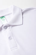 Classic White Short Sleeve Golfer (1)