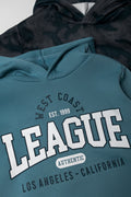 2 Pack Hooded Tracktops Charcoal And Blue (1)