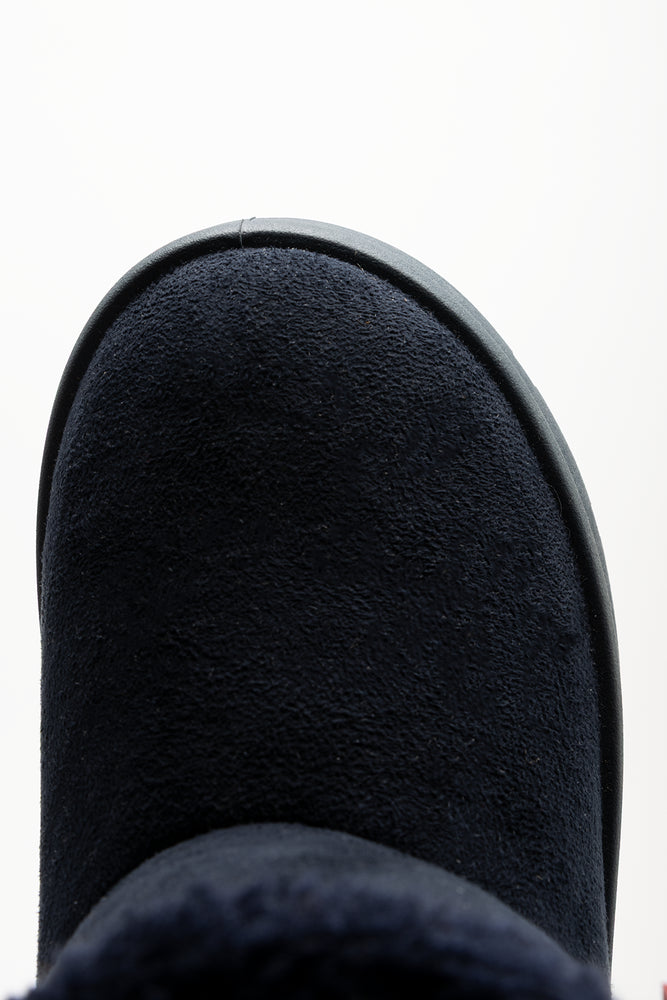Gaming Button Comfy Boots Navy (4)