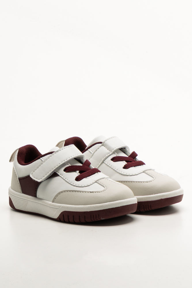 Velcro Strap Court Sneaker Multiclour
