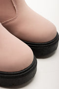 Chunky Chelsea Boots Pink (2)