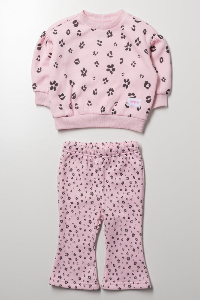 Crewneck Tracksuit Pink