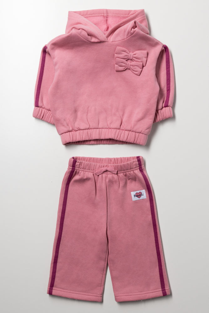 Hooded Tracksuit Pink