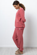 Soft Teddy Plush Pyjamas Pink (1)
