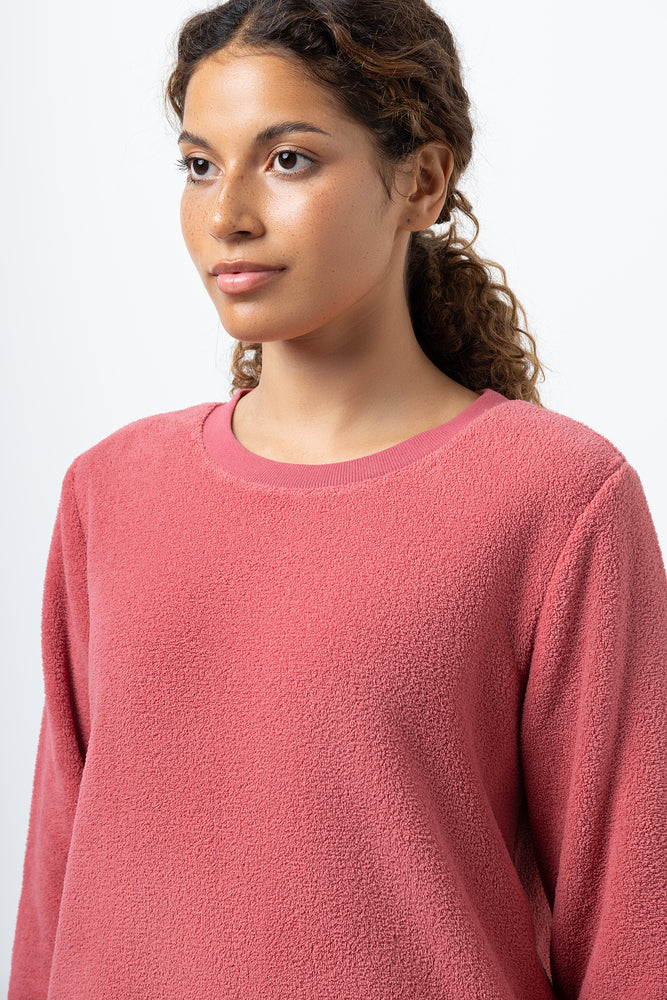 Soft Teddy Plush Pyjamas Pink (3)