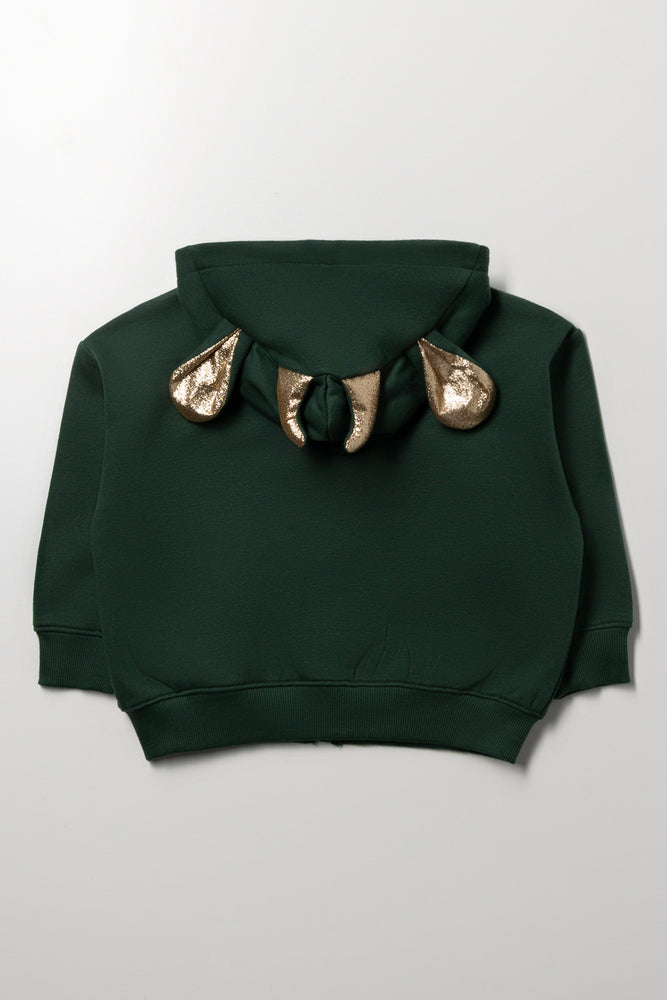 Bokkie Zip Through Tracktop Green (2)