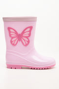 Butterfly Rainboots Pink (1)