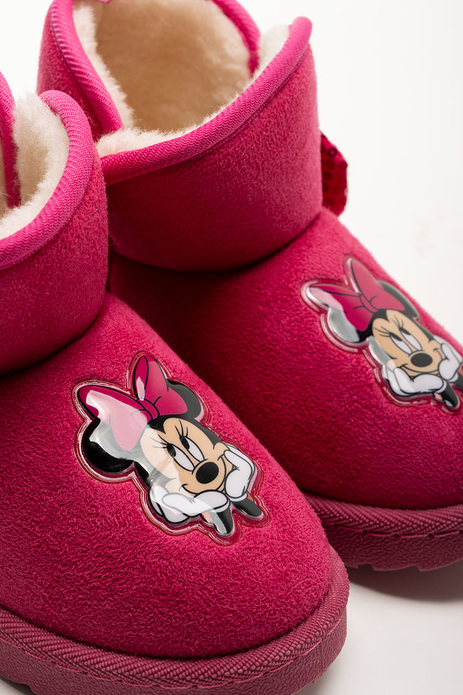 Minnie Mouse Comfy Boots Pink (2)