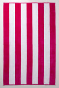 Stripe Bath Sheet Purple