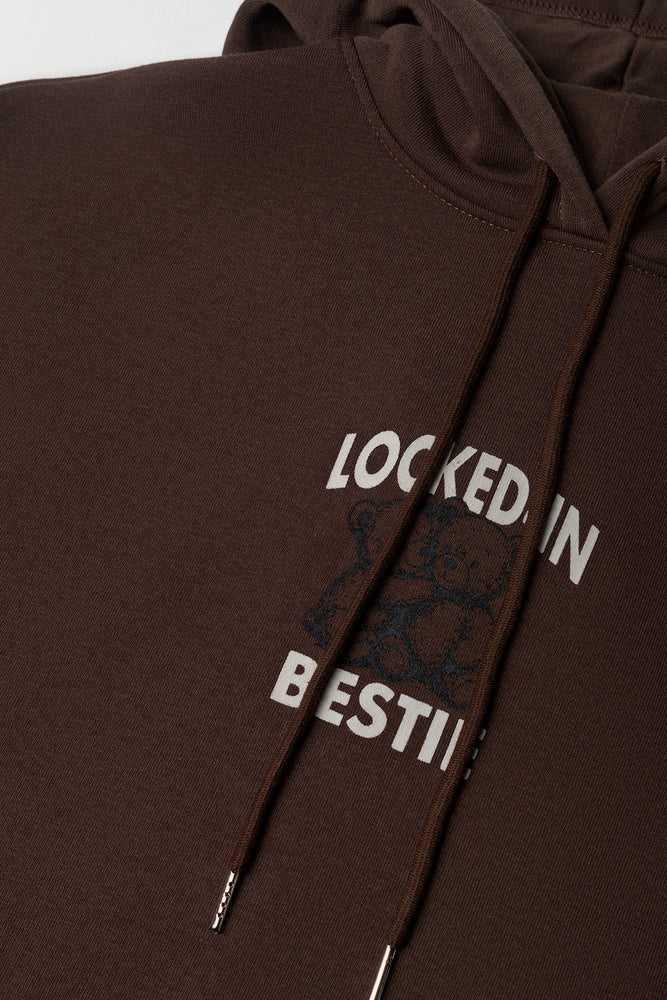 Oversized Hoodie Brown (1)