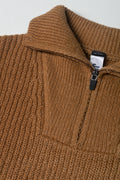 Quarter Zip Jersey Camel (1)