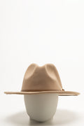 Melton Fedora Hat Tan