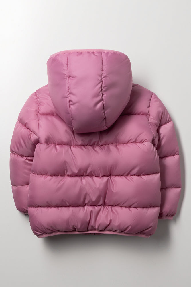 Puffer Jacket Pink (2)