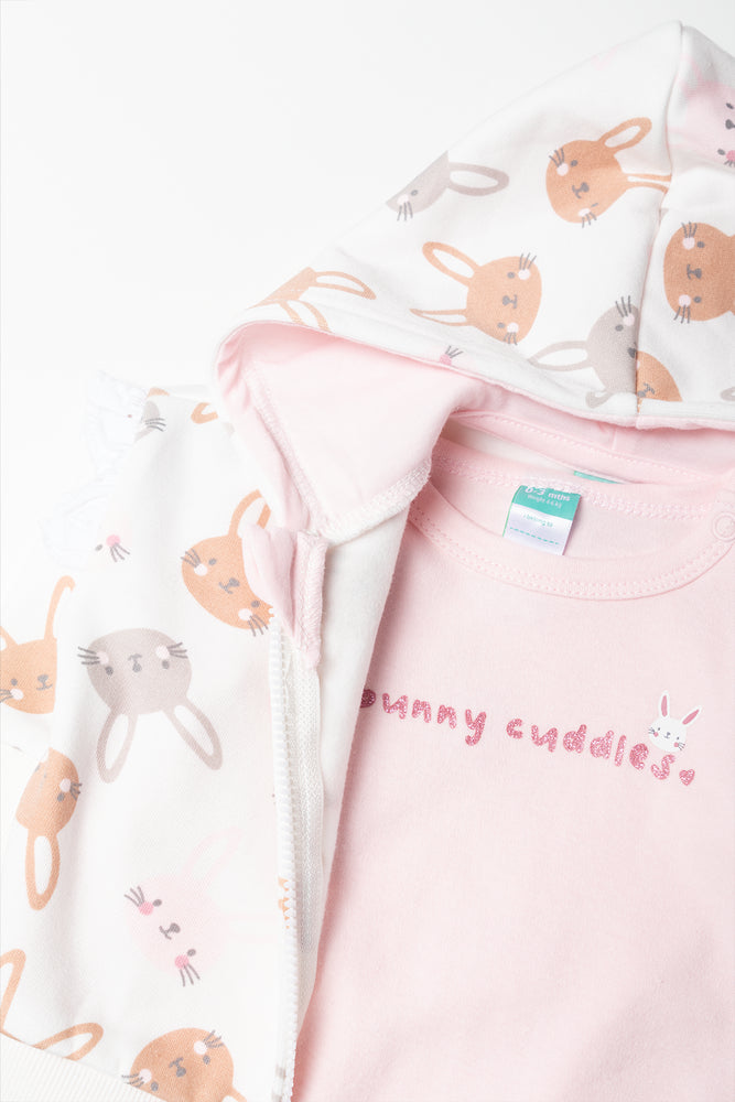 3 Piece Bunny Set Cream (1)