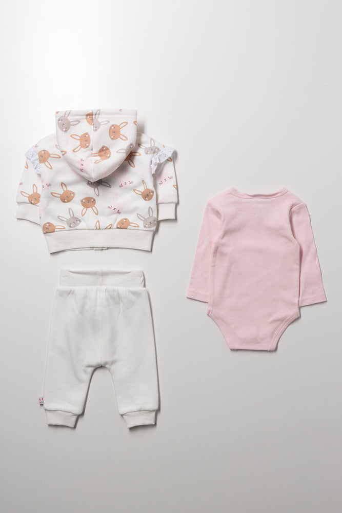 3 Piece Bunny Set Cream (4)