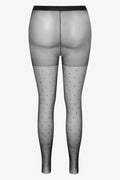 2 Pack Silky Jacquard Print Hosiery Black (3)