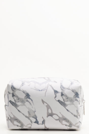 Marble Cosmetic Bag Grey