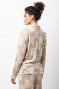 Leopard Print Button Down Pyjamas (2)