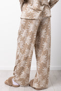 Leopard Print Button Down Pyjamas (6)