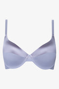 Satin Feel T-Shirt Bras Pink & Blue (2)