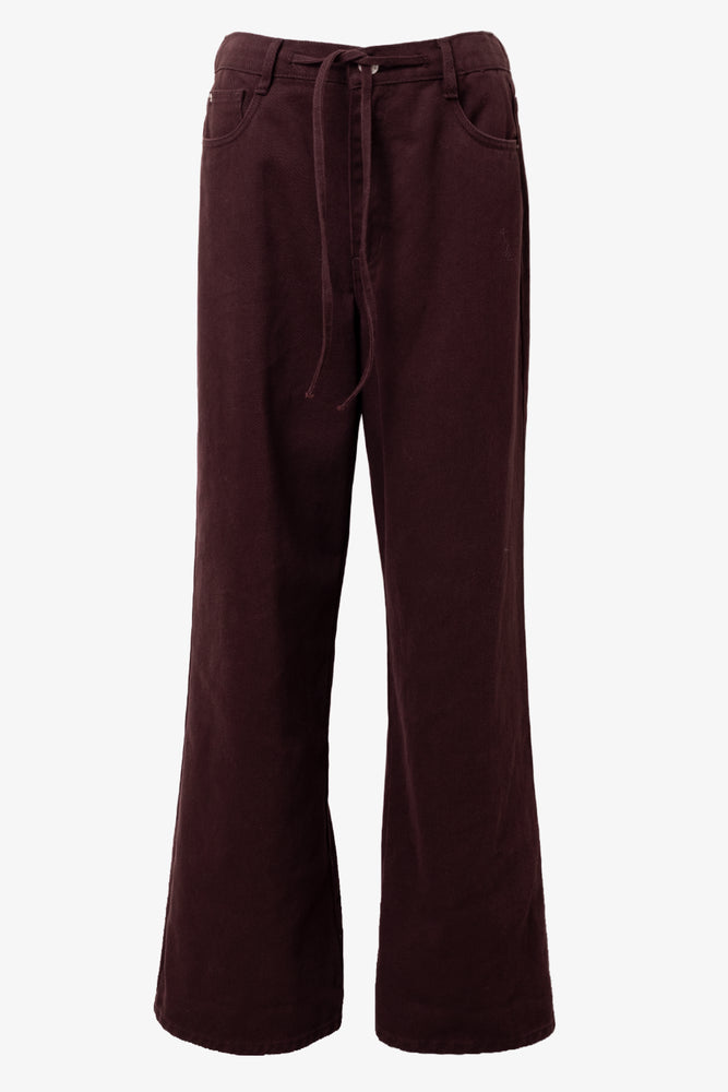 Wideleg Jeans Chocolate
