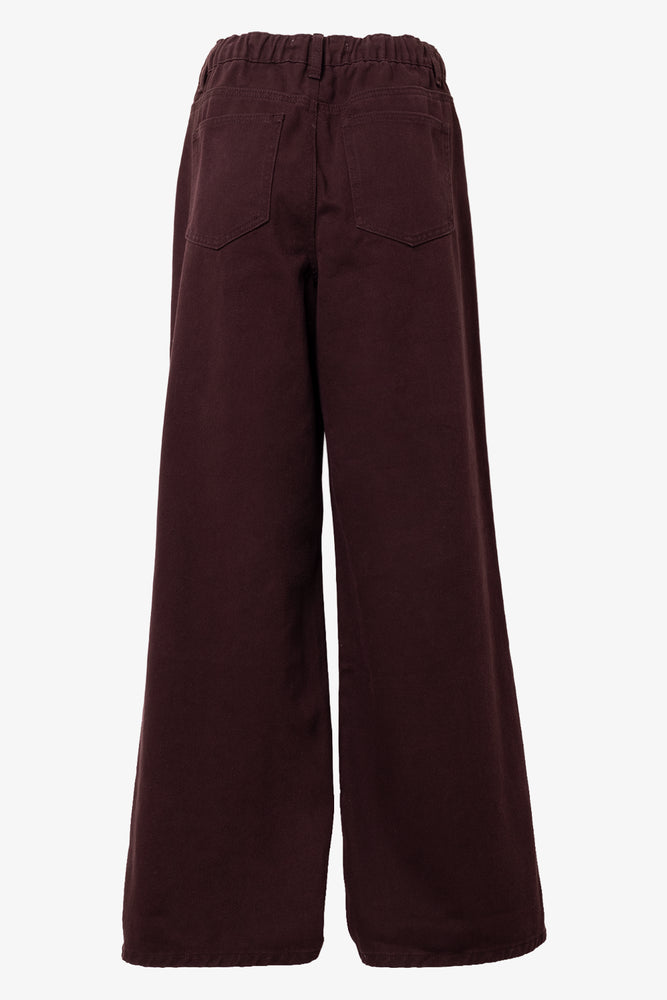 Wideleg Jeans Chocolate (1)