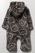 Bear Babygrow Grey (3)