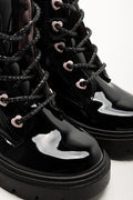 Barbie Lace Up Boots Black (2)