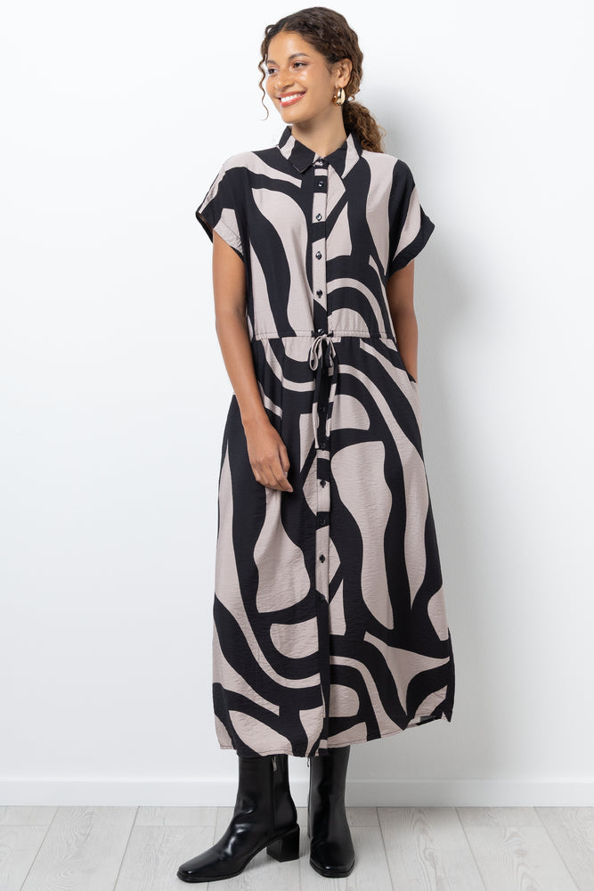 Floral Dress Black