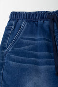 Relaxed Cargo Jogger Denim Jeans Blue (1)