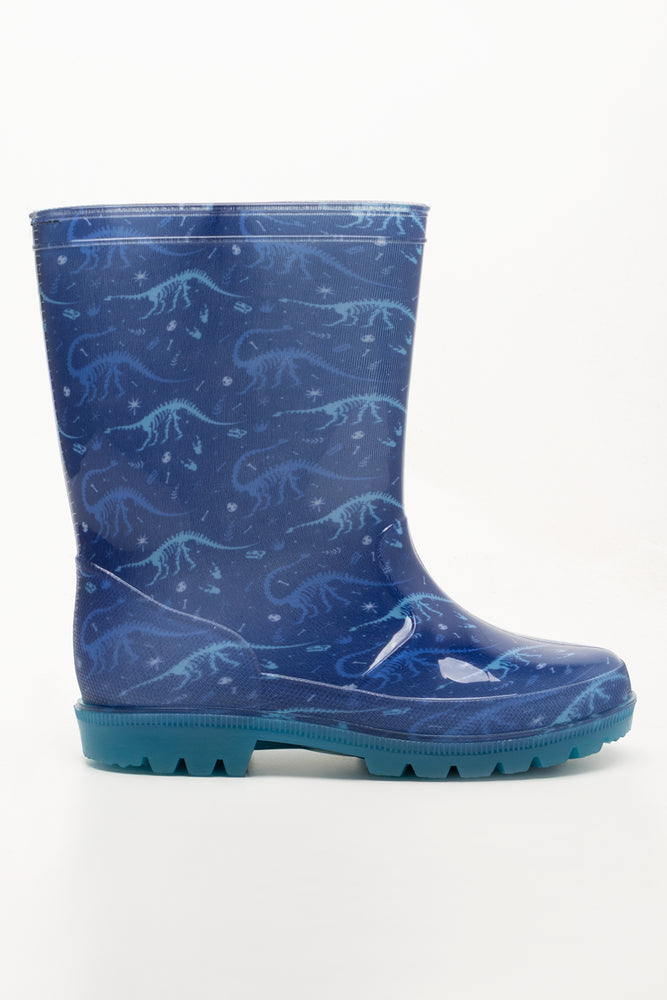 Light Up Rain Boots Blue (1)