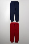 Superman 2 Pack Trackpants Red And Navy (2)