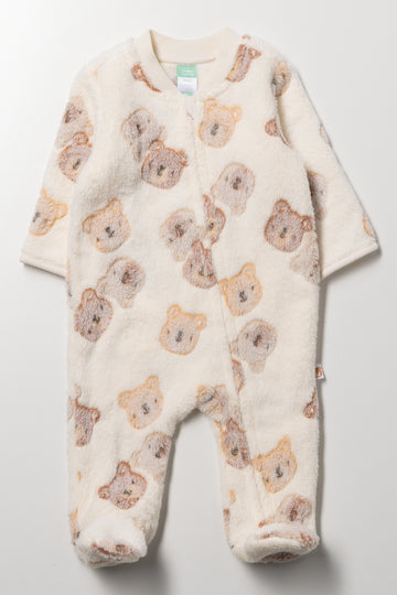 Bear Babygrow Cream