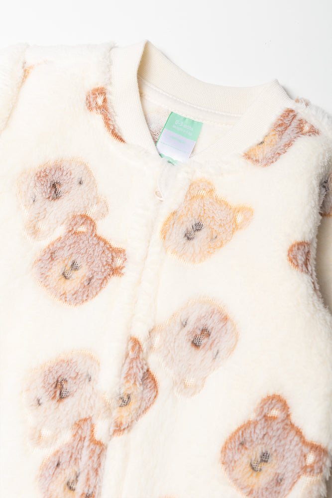Bear Babygrow Cream (1)