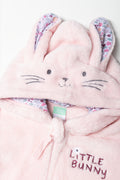 Fleece Babygrow Pink (1)
