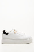 Platform Sneakers White