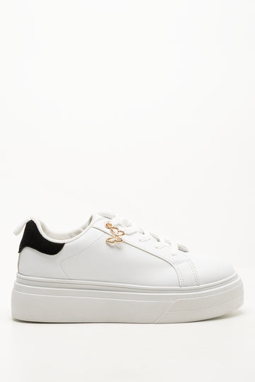 Platform Sneakers White