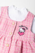 Hello Kitty Pinafore Set Pink (1)